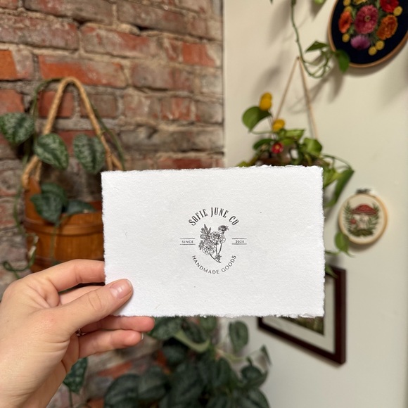 Hand-Carved Rabbit Stamp Print | 4x6 - Picture 3 of 3
